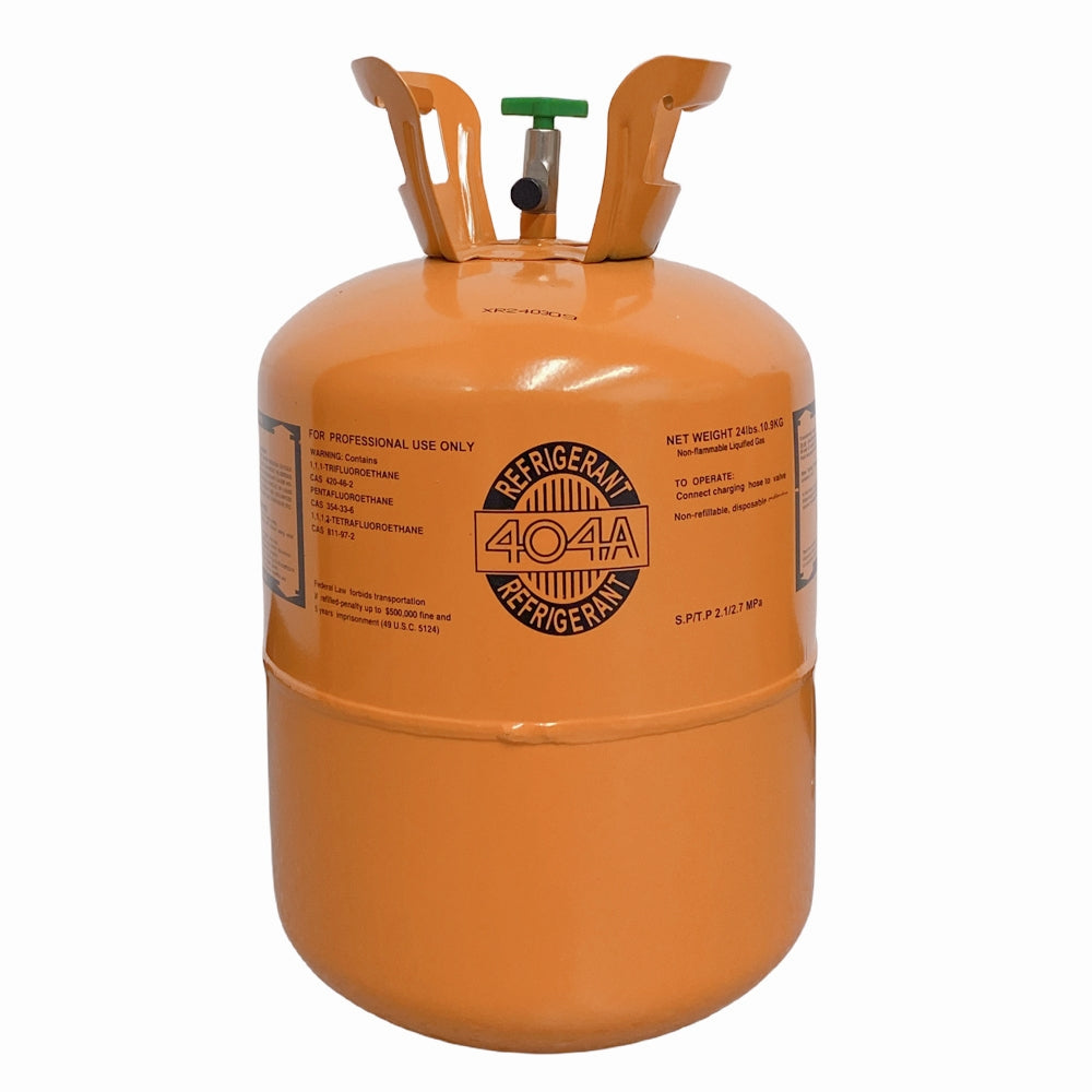 24Lb R404A Refrigerant Freon for Refrigeration Equipment - Steel Cylinder Packaging Tank