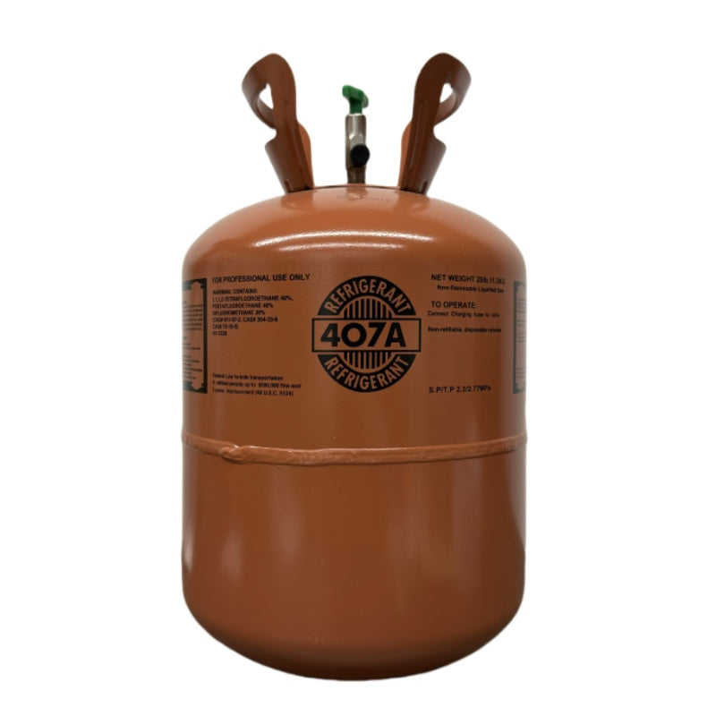 25LB R407A R-407A Refrigerant Gas – High Performance for HVAC Cooling